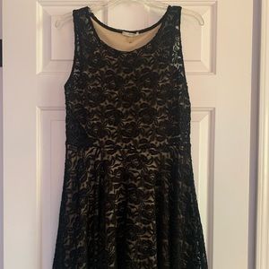 Soprano Black and Nude Lace Dress, new with tags